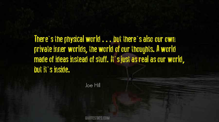 Our Own Thoughts Quotes #952615