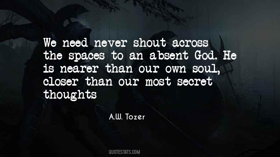 Our Own Thoughts Quotes #963470