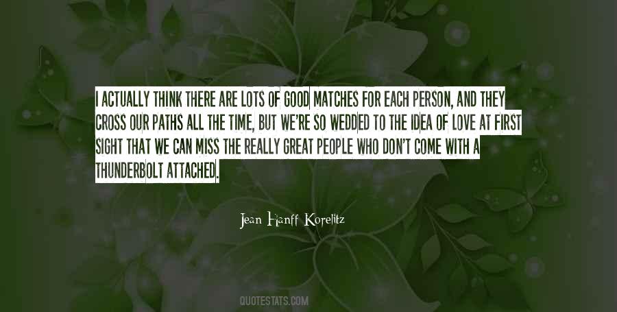 Our Paths Cross Quotes #1796077