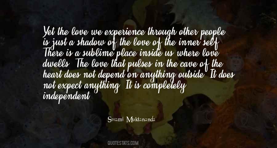 Our Shadow Love Quotes #99896