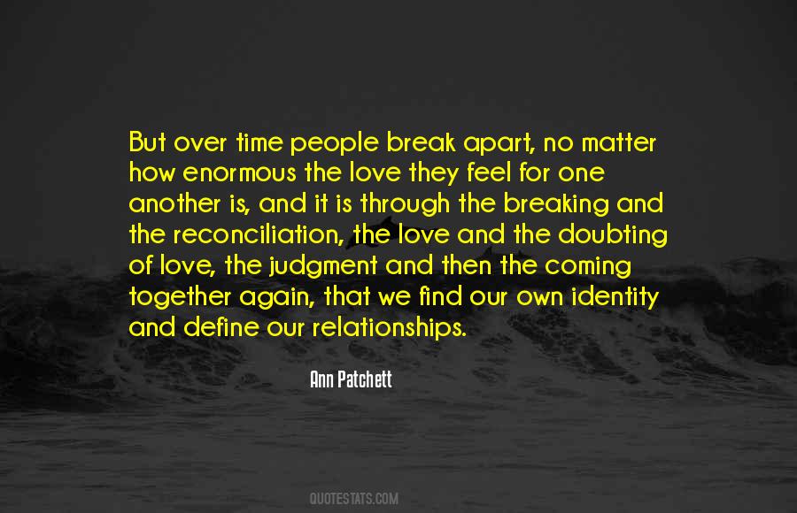 Our Time Love Quotes #3452