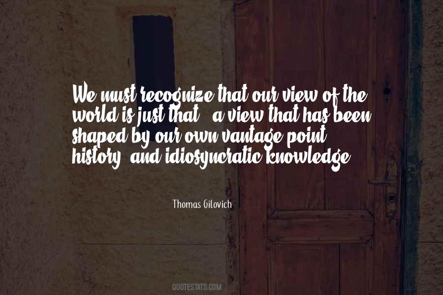Our View Quotes #1100929