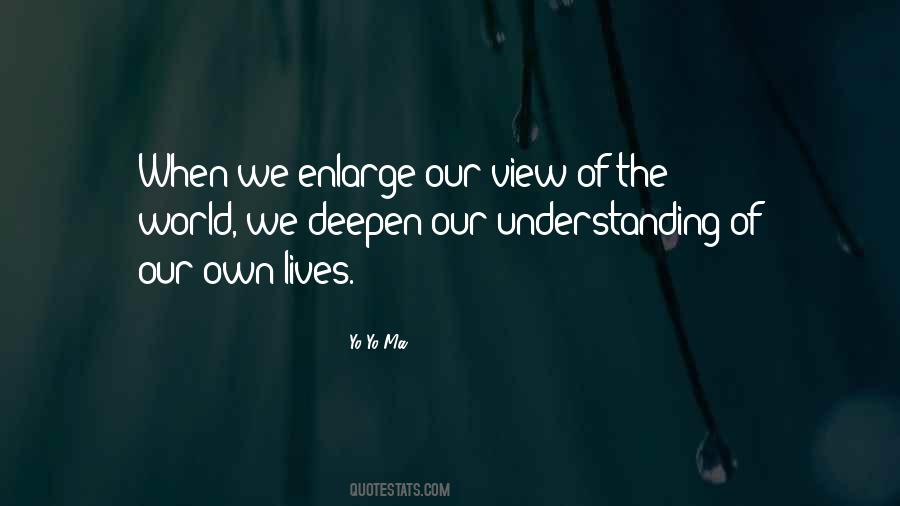Our View Quotes #1226063