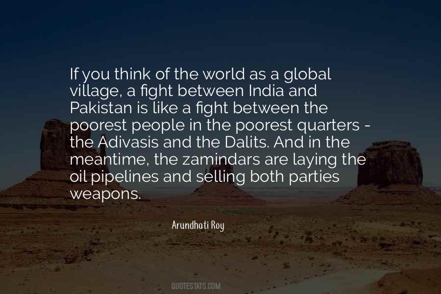 Our World A Global Village Quotes #190563
