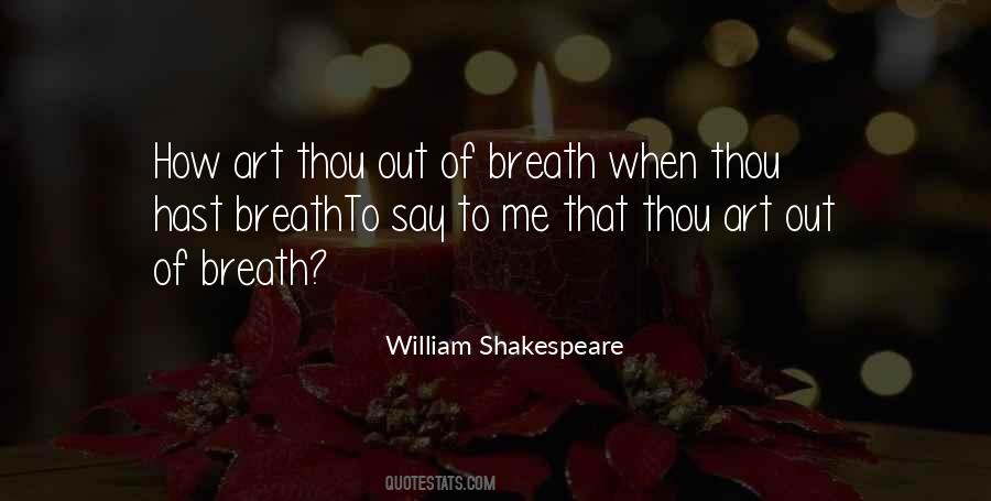 Out Of Breath Quotes #1583801