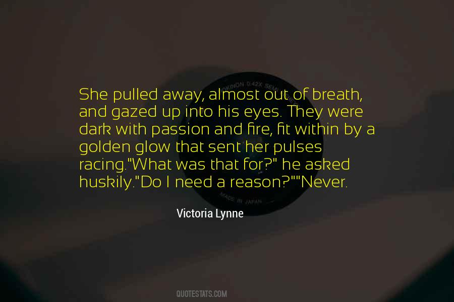 Out Of Breath Quotes #718058