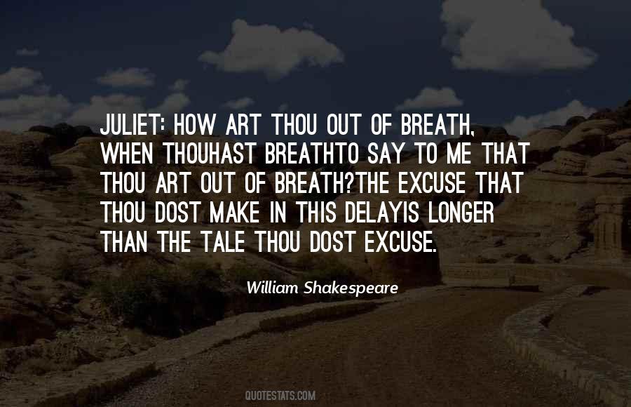 Out Of Breath Quotes #736895