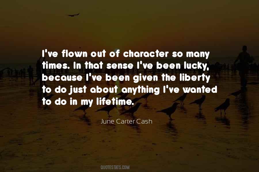 Out Of Character Quotes #1595807