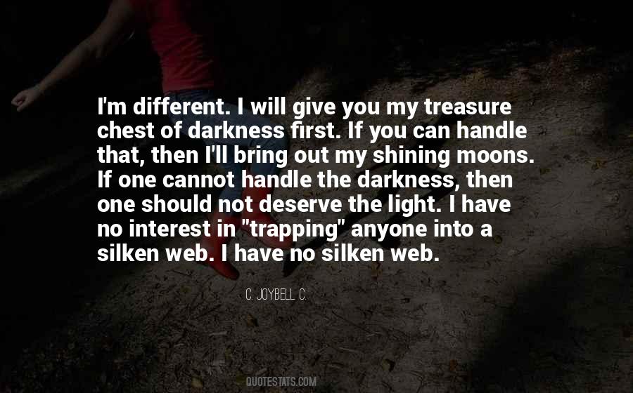 Out Of Darkness Quotes #130793