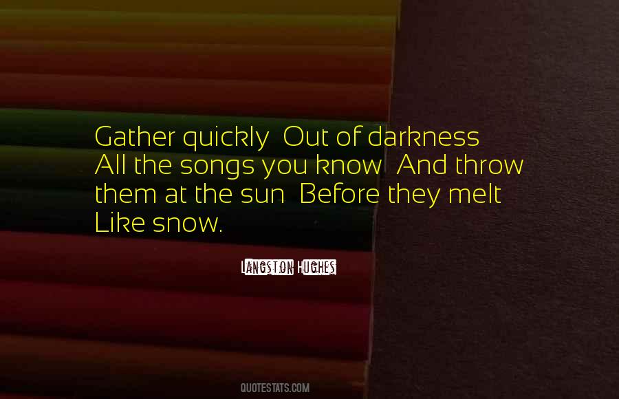 Out Of Darkness Quotes #1477056