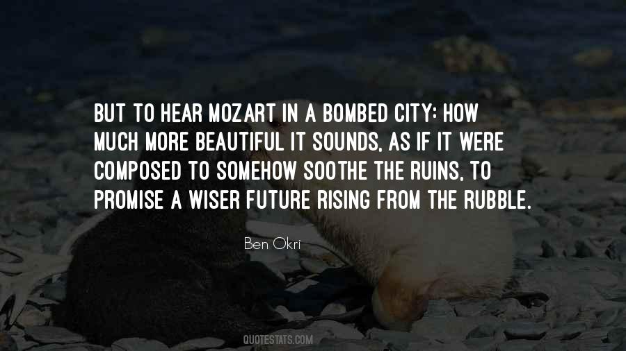 Quotes About Bombed #1025298