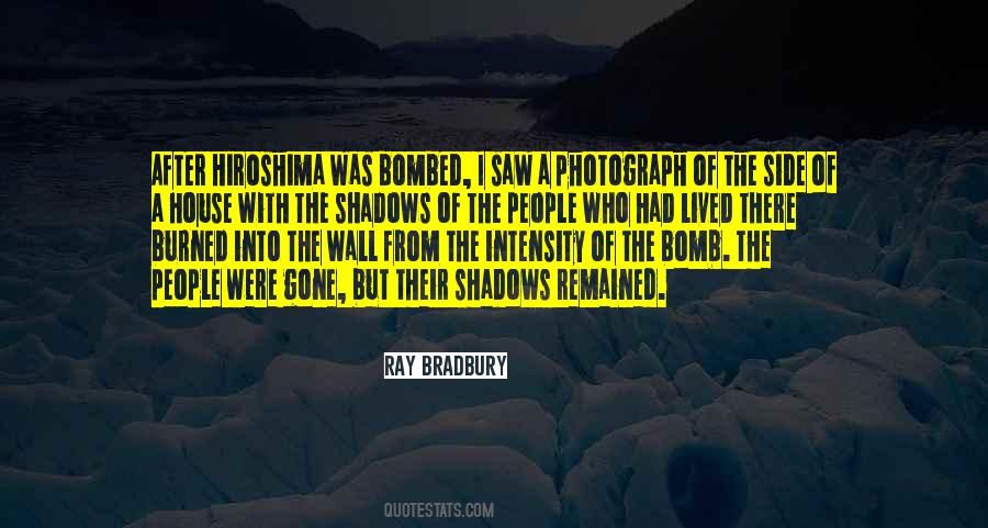 Quotes About Bombed #1079531