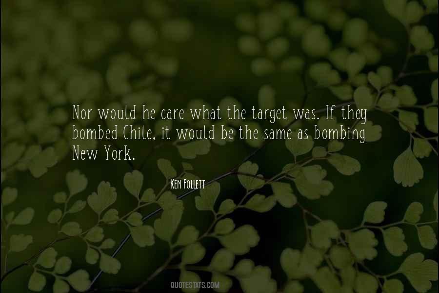 Quotes About Bombed #621168