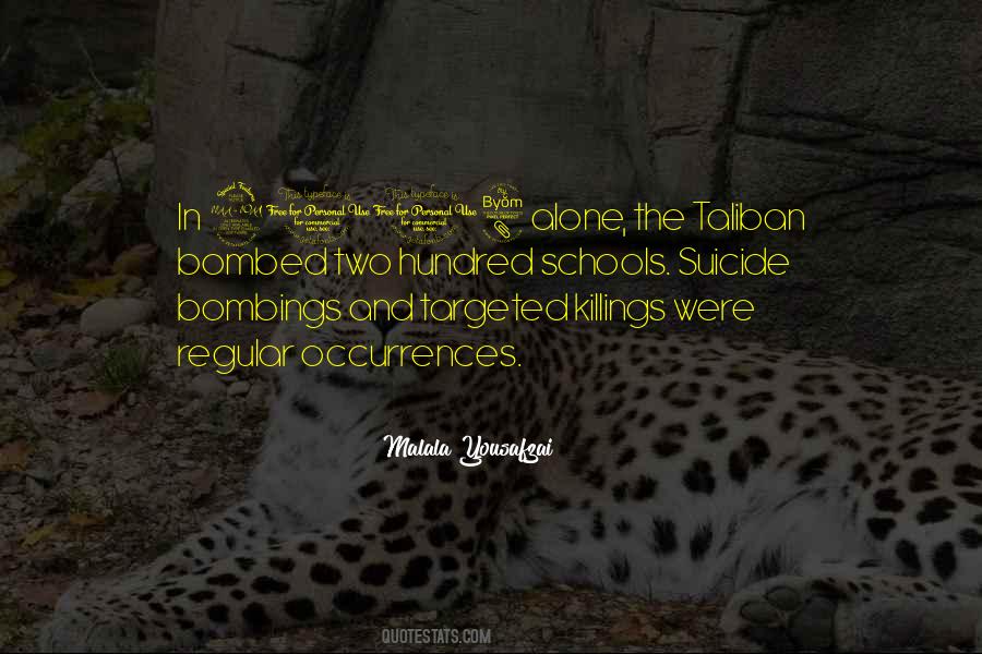 Quotes About Bombed #908235