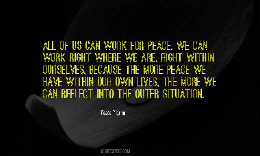 Outer Peace Quotes #1789021