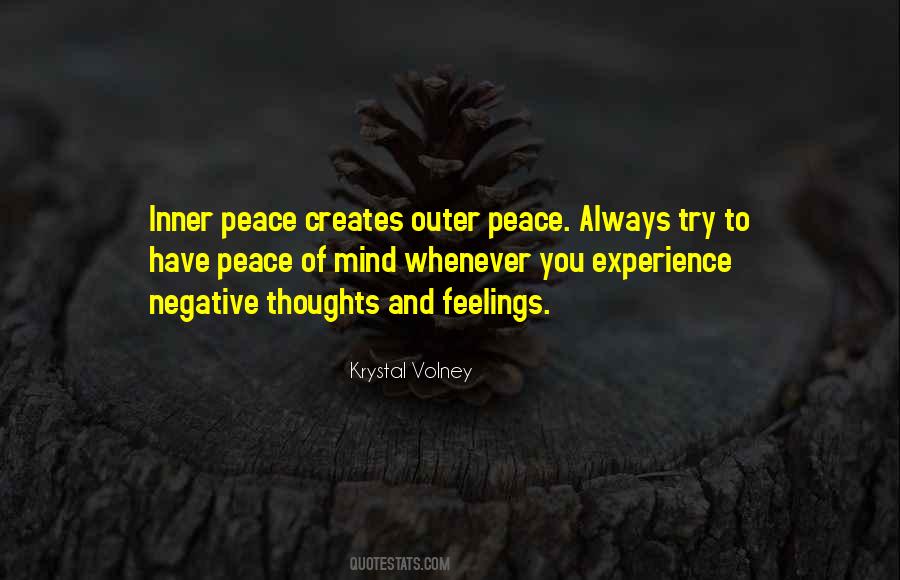 Outer Peace Quotes #241929