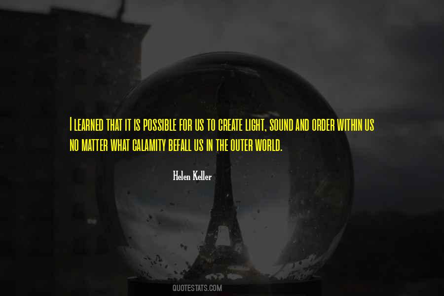 Outer World Quotes #491869