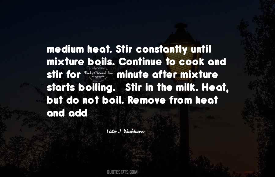 Quotes About Boiling Over #112807