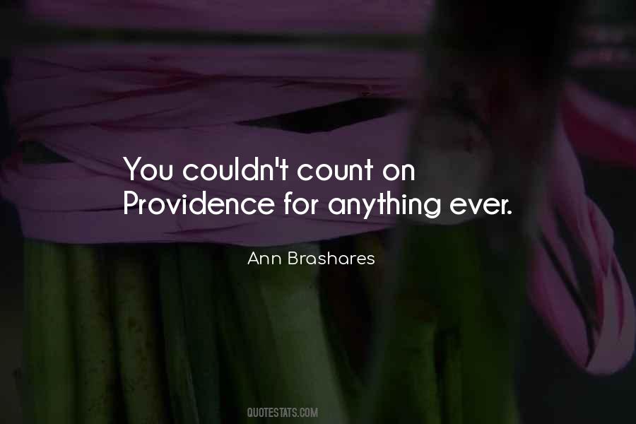 Outside Providence Quotes #14441
