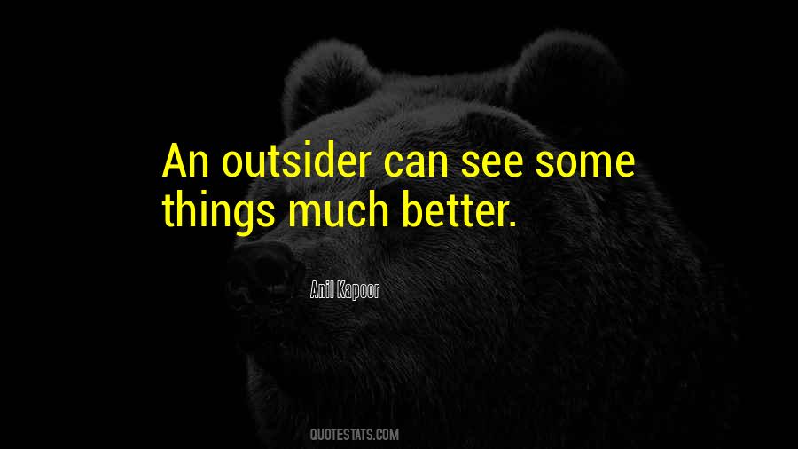 Outsider Quotes #1013994