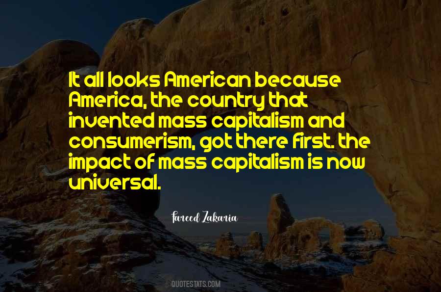 Over Consumerism Quotes #184476