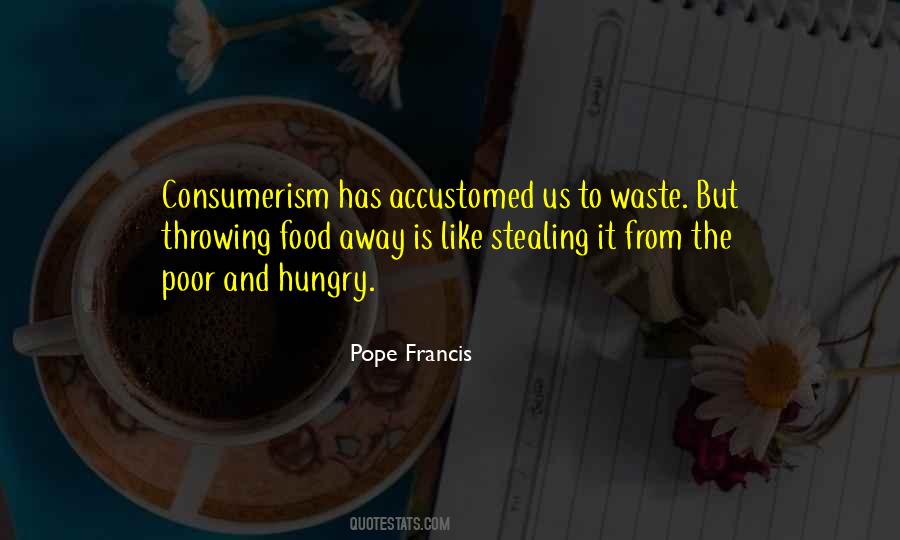 Over Consumerism Quotes #30668