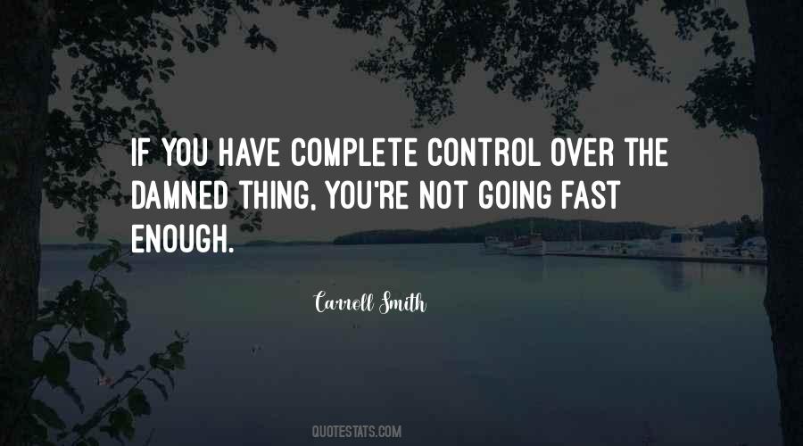 Over Control Quotes #131796