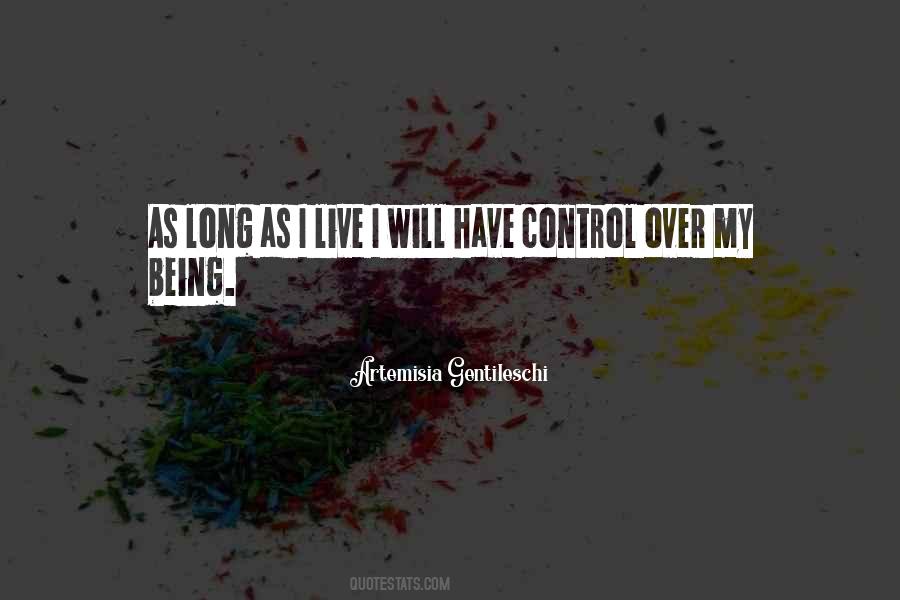 Over Control Quotes #95508