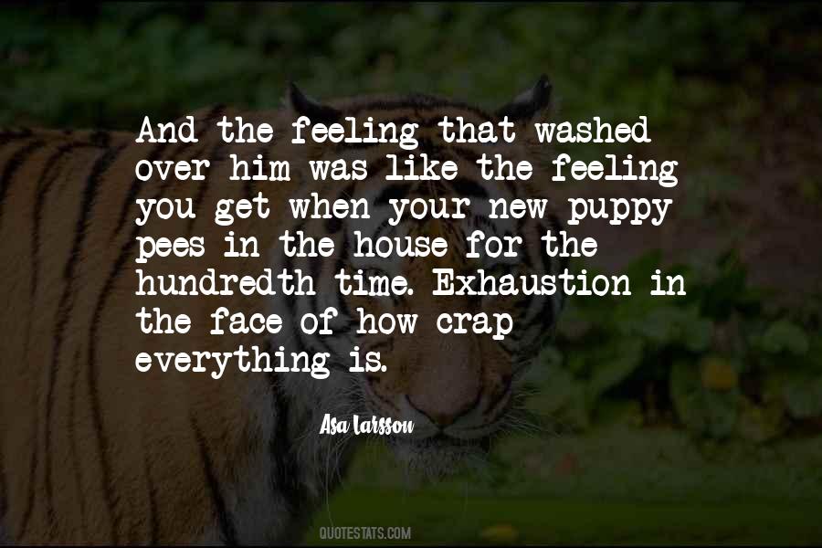 Over Feeling Quotes #492158