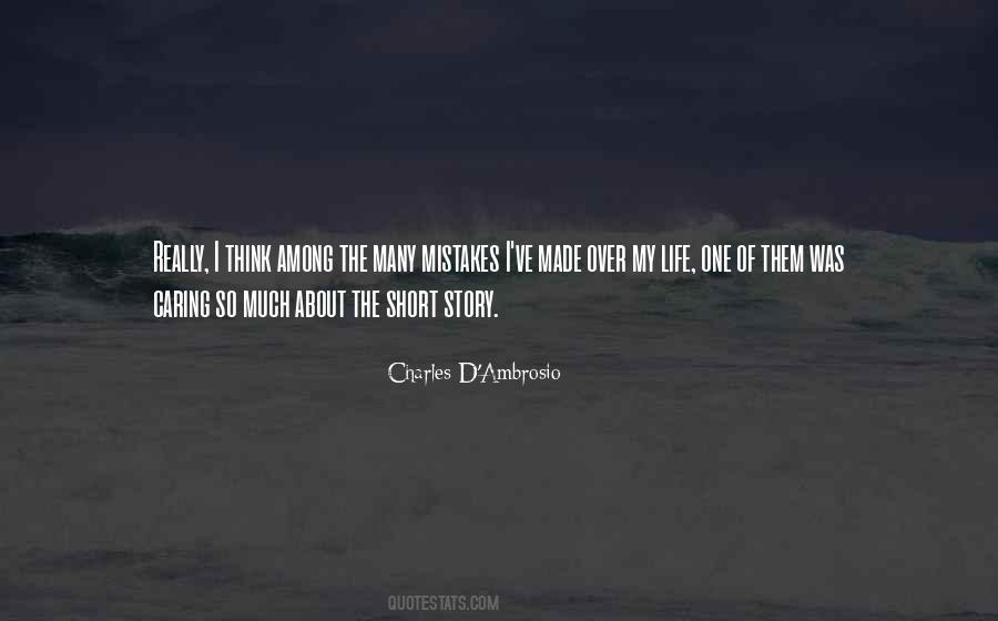 Over My Life Quotes #243944