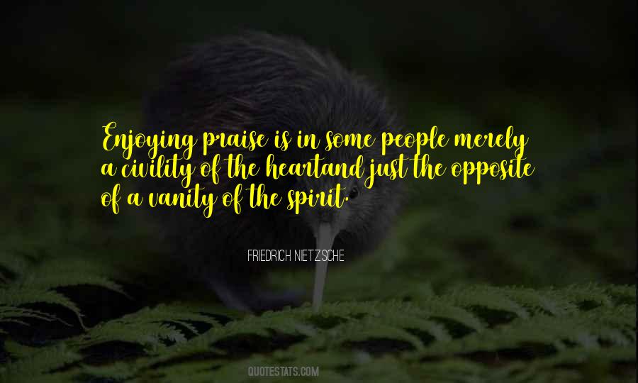 Over Praise Quotes #22251