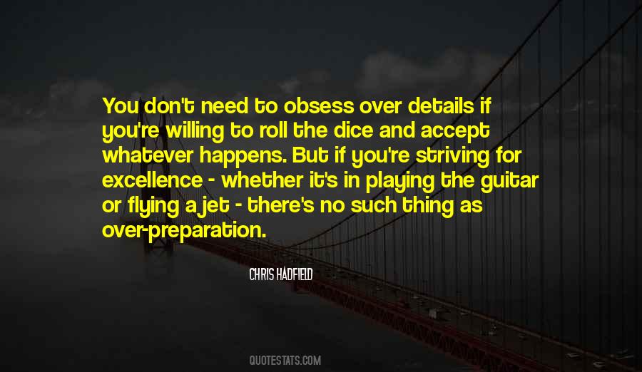 Over Preparation Quotes #1070994