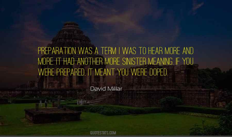 Over Preparation Quotes #76684