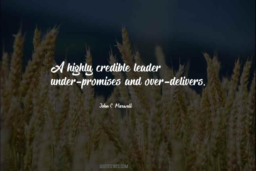 Over Promise Quotes #1359837