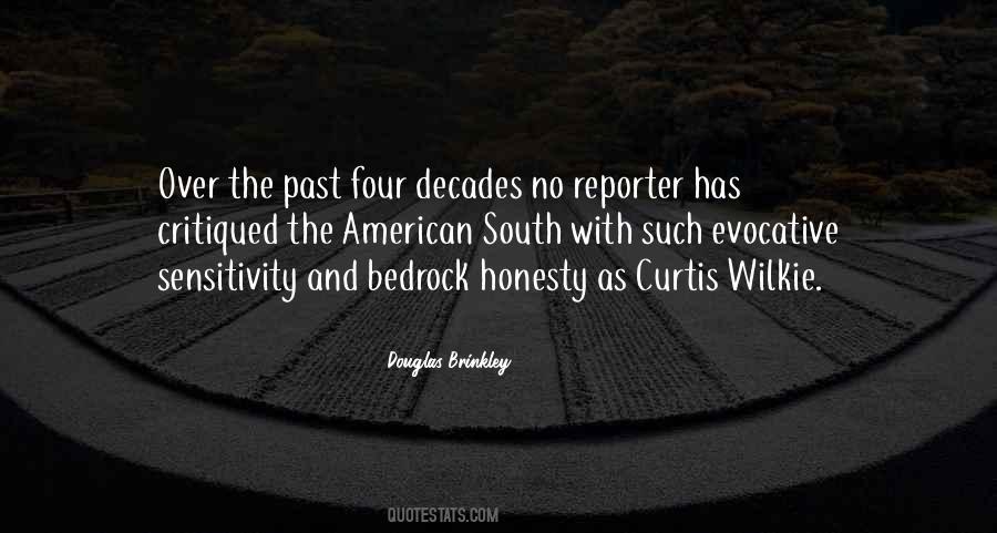 Over The Past Quotes #1066106