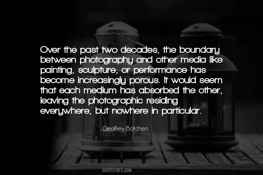 Over The Past Quotes #1088030