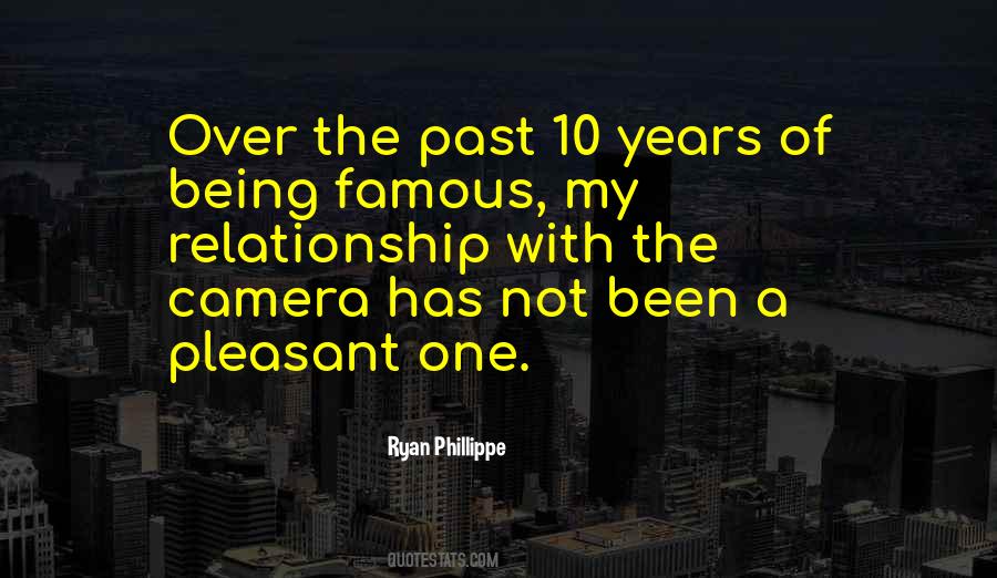 Over The Past Quotes #1097125