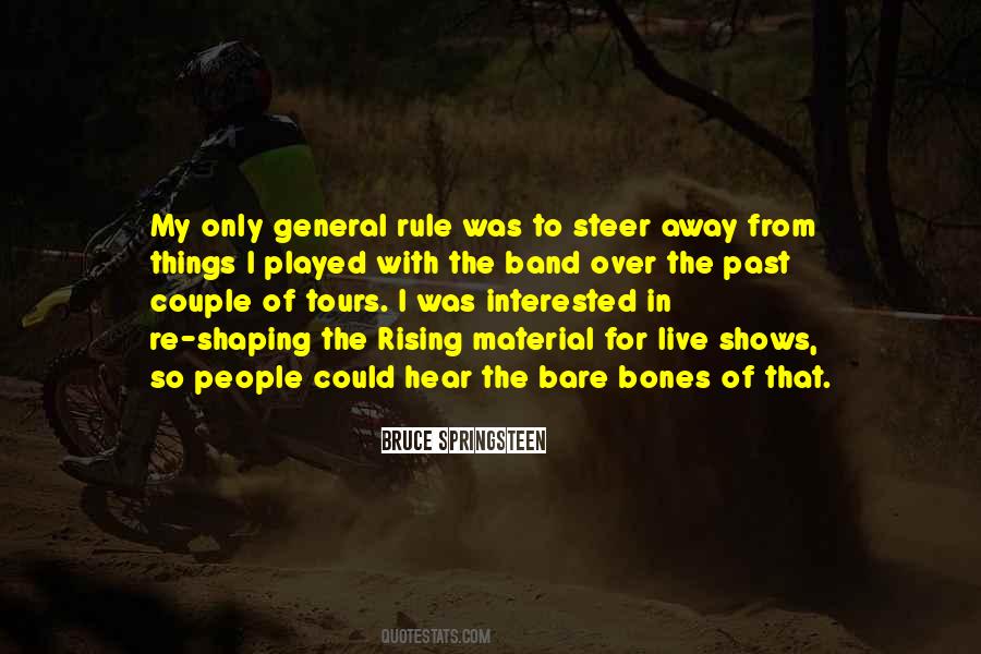 Over The Past Quotes #1455025