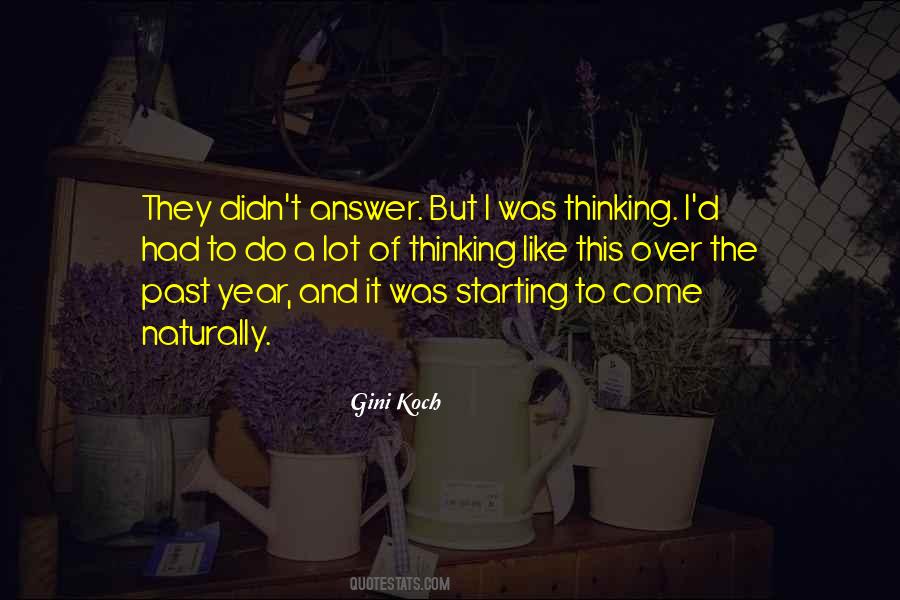 Over The Past Quotes #1821901