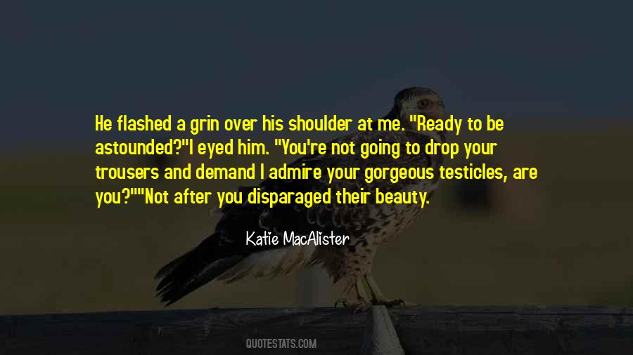 Over Your Shoulder Quotes #76138