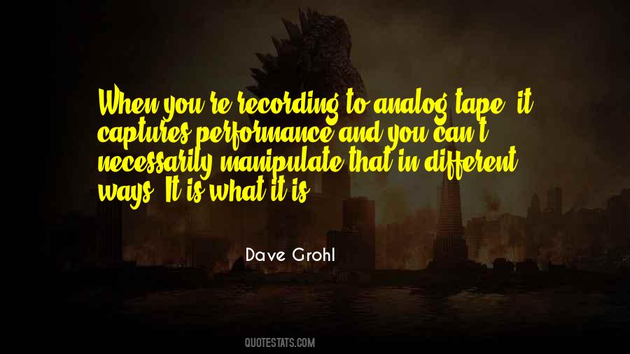 Overall Performance Quotes #24361