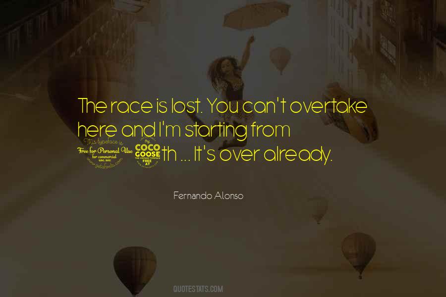 Overtake Quotes #1255085