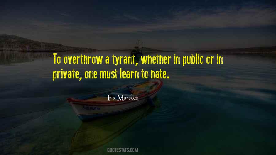 Overthrow Quotes #758401