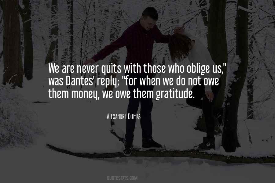 Owe You Money Quotes #1007951