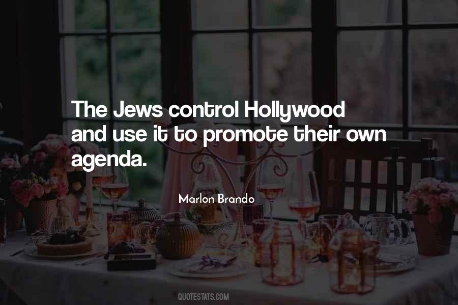 Own Agenda Quotes #7103