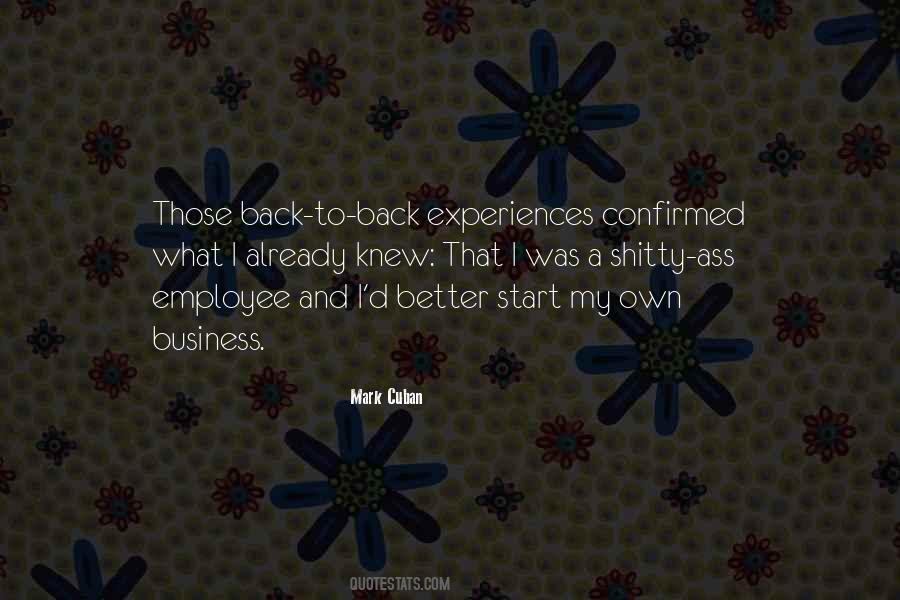 Own Back Quotes #57803