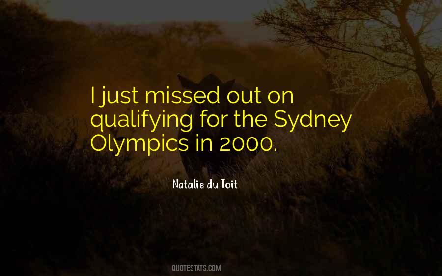 Quotes About Sydney Olympics #1674184
