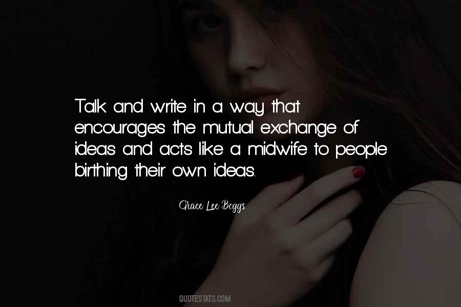 Own Ideas Quotes #515112