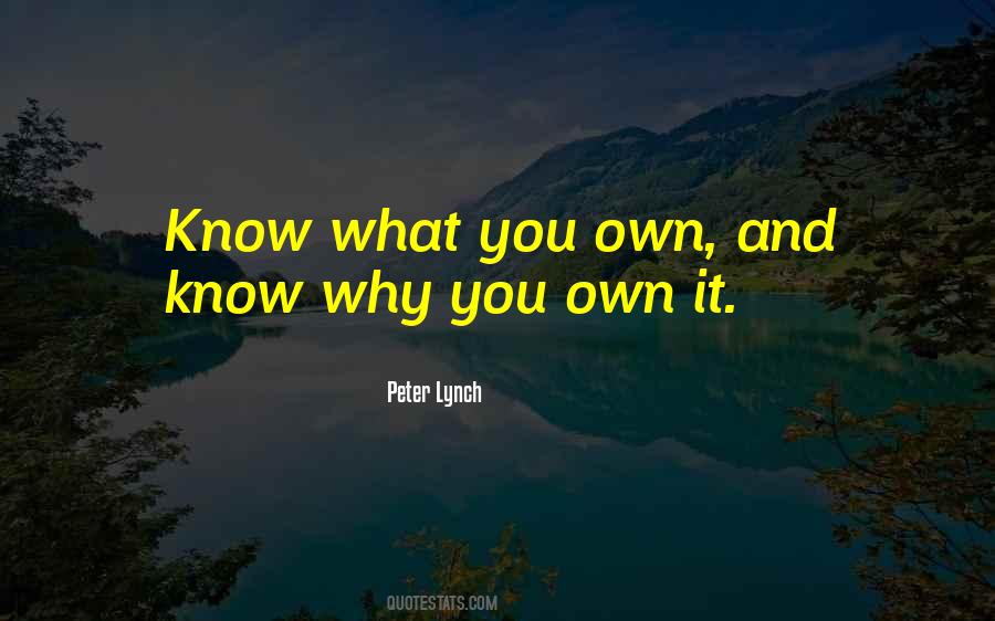 Own It Quotes #1215516