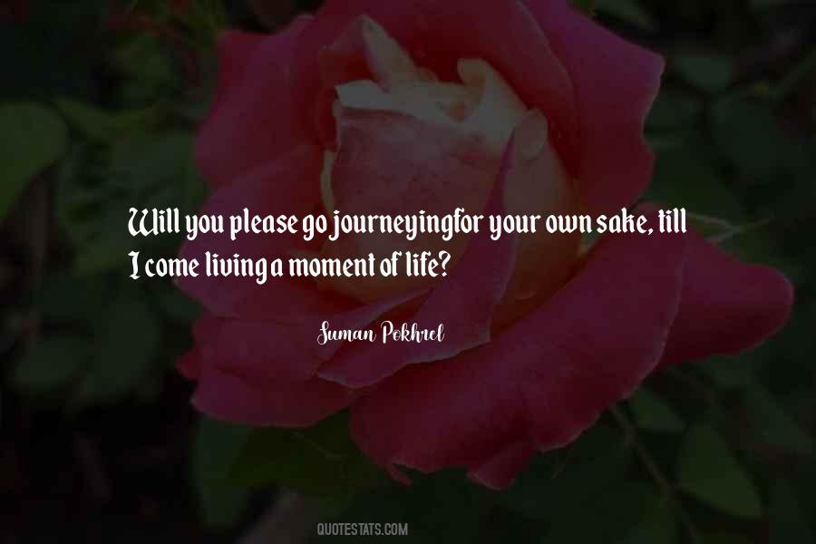 Own Sake Quotes #1802107